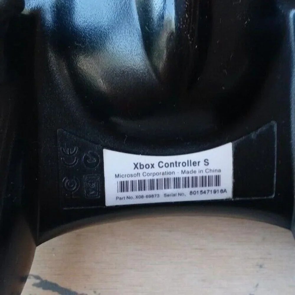 Original XBox Controller Black Model  no. X08-69873